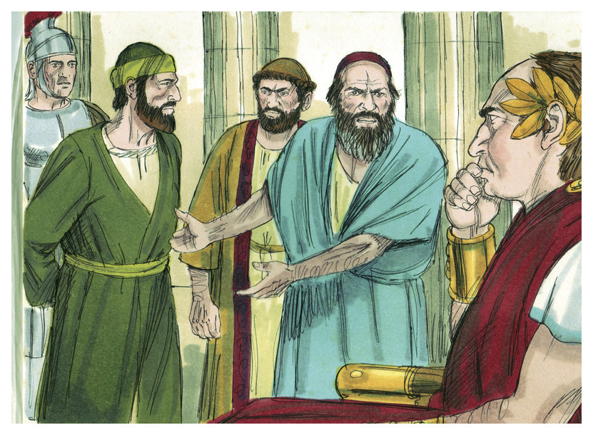 Picture of Paul in Corinth