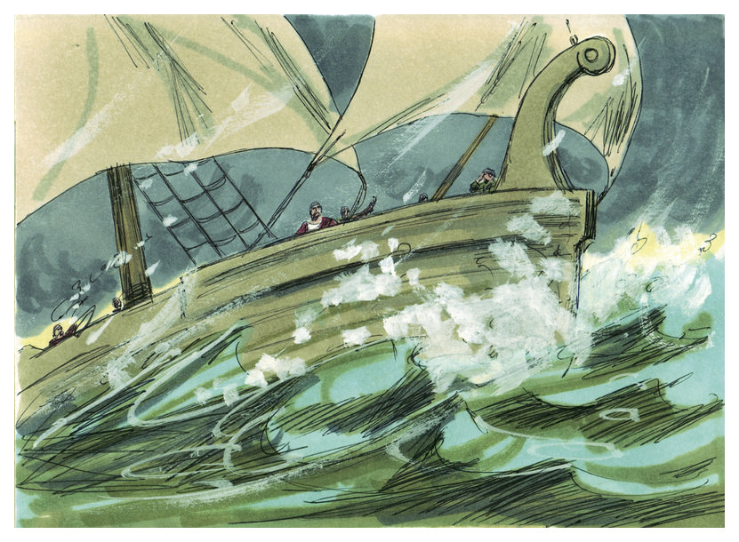 Picture of Pauls sailing to Rome