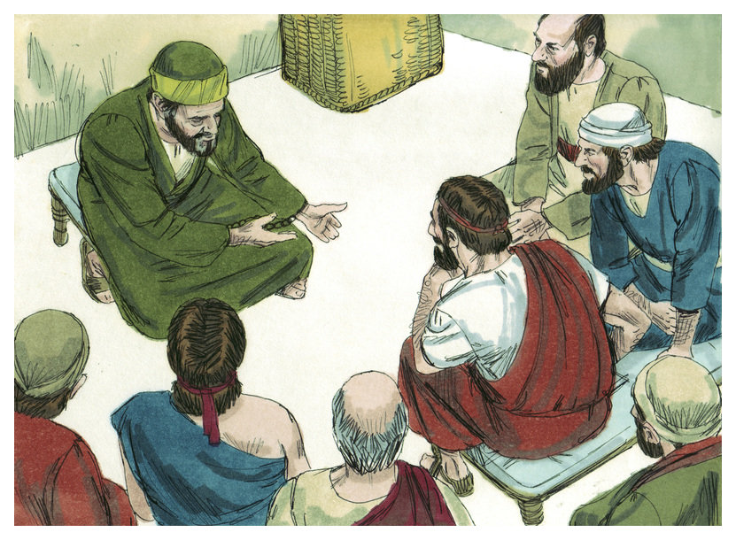 Picture of Paul teaching