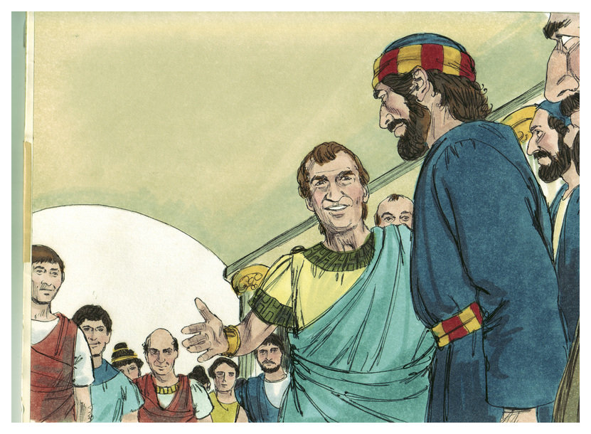 Picture of Peter and Cornelius